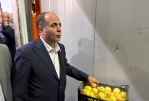 افتتاح سردخانه اهر به ظرفیت ۳ هزارتن با حضور وزیر جهاد کشاورزی