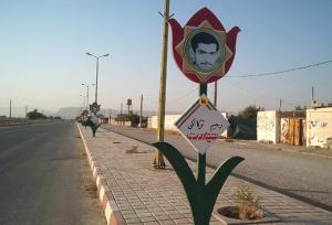 نصب بیش از ۲۵۰ سازه با تمثال شهدا در ارومیه