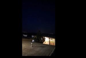 تصاویری از آسمان خرم‌آباد طی بامداد جمعه