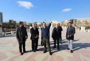 بازدید مدیرکل حوزه شهردار تهران از مجموعه عباس‌آباد