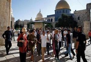 هتک حرمت مسجد الاقصی از سوی صهیونیست‌ها