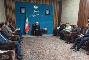 نشست مدیرعامل شرکت ملی صنایع مس ایران با معاون رئیس جمهور