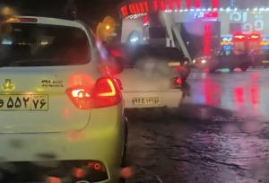 بارش شدید باران در لنگرود