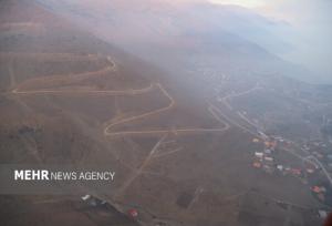 آتش ۱۰هکتار از جنگل ابر را فرا گرفته است؛ حضور ۳ گروه اطفا در منطقه