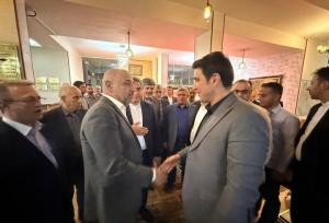 وزیر تعاون، کار و رفاه اجتماعی وارد سنندج شد