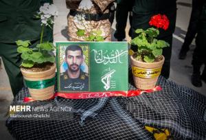 مراسم گرامیداشت چهلمین روز شهادت «میلاد ملک» در مجن برگزار شد