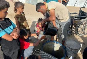 صهیونیست‌ها حتی به چاه‌های آب غزه هم رحم نکردند