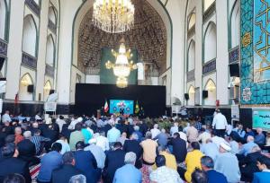 بزرگداشت شهیدان رجایی و باهنر در حرم امام رضا(ع)