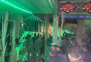 تشییع و تدفین شهید خوشنام در ستاد کنگره شهدای کهگیلویه و بویراحمد