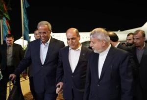 وزیر میراث‌ فرهنگی، سفیر ایران در ترکمنستان و استاندار هرمزگان وارد گیلان شدند