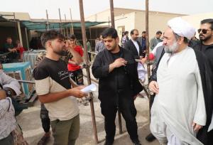 بازدید نماینده ولی فقیه سیستان و بلوچستان از مرز میلک