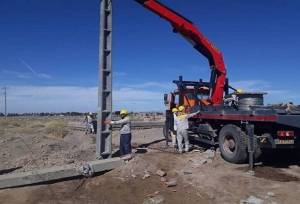 تخریب بیش از ۱۰۰ اصله پایه شبکه توزیع برق سیستان و بلوچستان