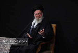 اولین شب مراسم عزاداری شهادت حضرت زهرا(س) با حضور رهبر انقلاب برگزارشد