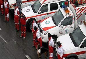 آماده‌باش کامل نیروهای هلال‌احمر شادگان در پی بارش باران