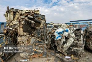 استخراج ۲۱۵ هزار تن فولاد و آلومینیوم از اسقاط خودرو