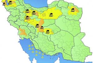 هشدار نارنجی آلودگی هوا برای تهران و هفت شهر دیگر صادر شد