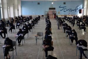 انتشار تصویر پاسخ برگ امتحان نهایی تخلف است