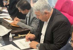 رویداد هنری «کاغذ بی‌خط» در قوچان برگزار شد