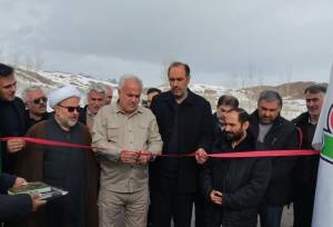 افتتاح پروژه‌های عمرانی و زیربنایی در بخش محروم صفائیه خوی
