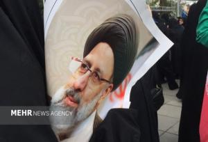 حضور مردم مرزنشین آستارا در راهپیمایی ۱۳ آبان