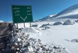 مرادی: محور پونل- خلخال به دلیل کولاک و یخبندان مسدود شد