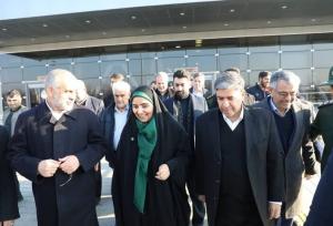 وزیر راه و شهرسازی وارد اردبیل شد