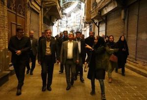 از پاچنار تا گذر غریبان؛ مسئولان شهری پای کار مسائل بازار تهران