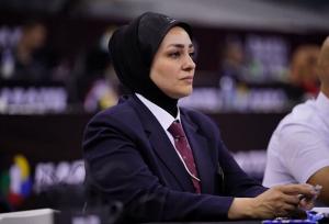 قضاوت بانوی داوری کاراته ایران در رقابت های جهانی
