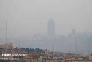 تبریز در مهِ آلودگی هوا گم شد