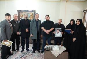 دیدار رئیس بنیاد شهید با خانواده شهدای جنایات اخیر