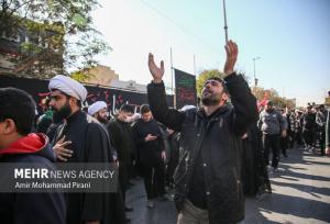 برگزاری مراسم تشییع پیکر شهید گمنام در دهستان جعفرآباد