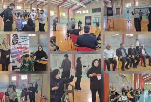 استعدادیابی پارا دارت و فوتبال روی میز  معلولان در دشتی برگزار شد