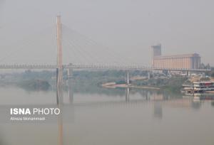 وقوع غبار و افزایش آلاینده‌ها در خوزستان