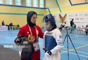 حذف نرگس جوادی از مسابقات پاراتکواندو 