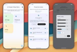اپ گوگل برای دانلود مدل های هوش مصنوعی آفلاین روی موبایل