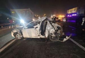 نیمی از واژگونی خودروها در تهران شب‌هنگام رخ می‌دهد