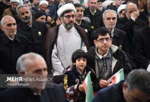 مراسم گرامیداشت یوم‌الله «نهم دی» در حرم مطهر رضوی برگزار شد