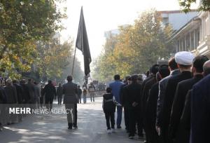 دسته های عزاداری آستارا در سوگ شهادت بانوی دو عالم