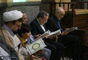 تصاویر خاص از عراقچی در یک مراسم ختم
