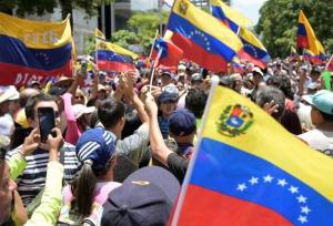 تظاهرات خیابانی هواداران «مادورو» در کاراکاس
