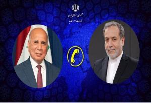 وزیر خارجه عراق در گفتگو با عراقچی حملات رژیم صهیونیستی را محکوم کرد