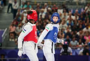 پیروزی مبینا نعمت زاده و بختیاری در روز پایانی مسابقات جهانی تکواندو