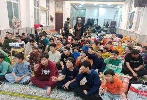 افتتاحیه مراسم اعتکاف دانش آموزی در مسجد امام حسن (ع) فومن