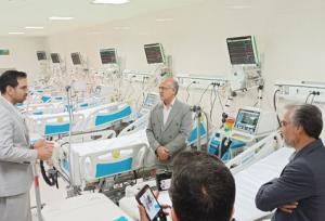 بهره‌برداری از آی‌سی‌یو بحران در زاهدان