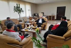 دیدار دبیر ستاد حقوق بشر با رئیس جمعیت هلال احمر