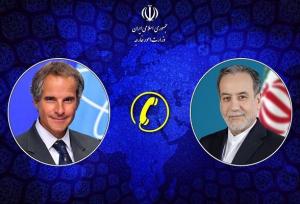 گفتگوی تلفنی مدیرکل آژانس بین‌المللی انرژی اتمی با وزیر امور خارجه