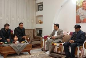 دیدار مسئولان جشنواره بین‌المللی مهدویت با خانواده «شهید عسگری جمکرانی»