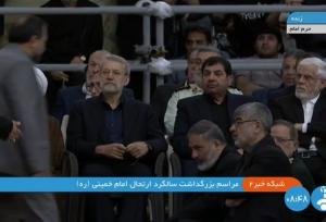 سه چهره با سه گرایش سیاسی در کنار هم و در حرم امام