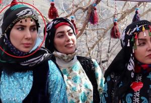 کافه گردی مرجانِ سریال نون‌خ با استایل رنگارنگ و بهاری
