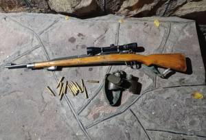 یک سلاح شکاری غیرمجاز در دامغان کشف شد